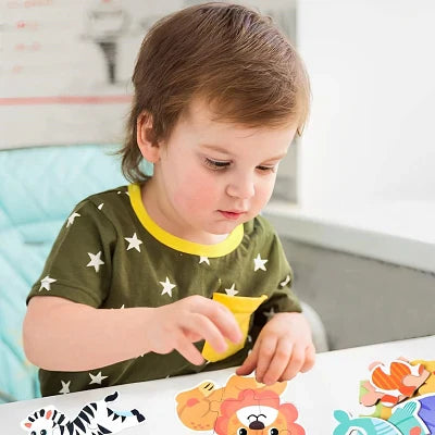 puzzle montessori sauvage seul