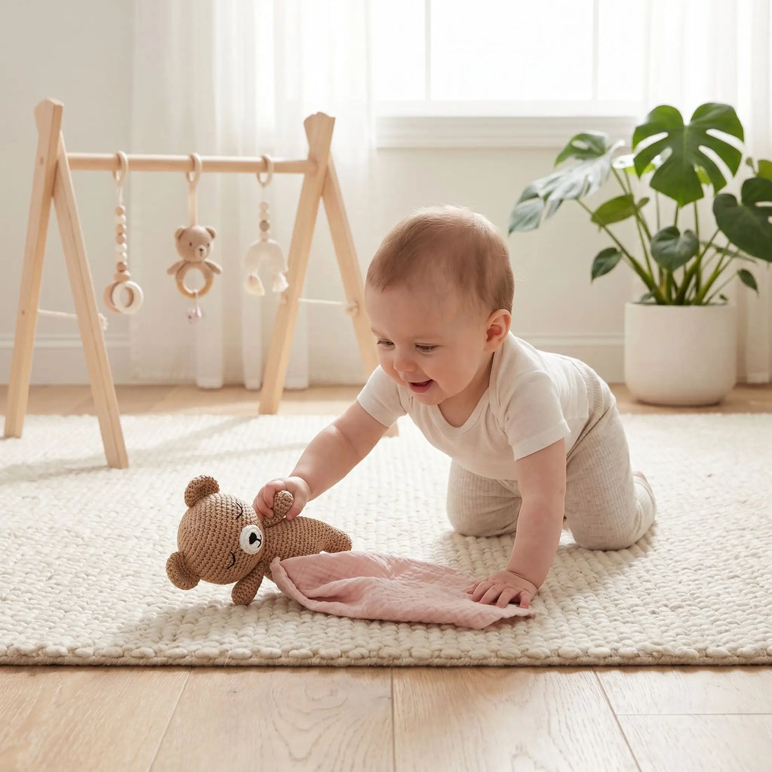 comment aider bebe a saisir objet