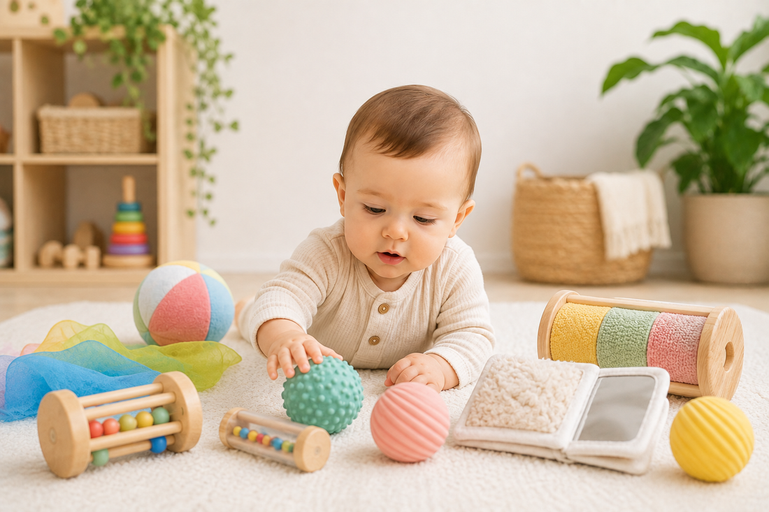 comment developper 5 sens de bebe