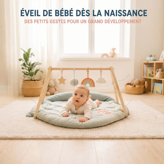 Eveil de bebe des la naissance