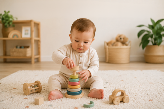 Pourquoi laisser bébé jouer seul ? Les bienfaits du jeu autonome dès le plus jeune âg