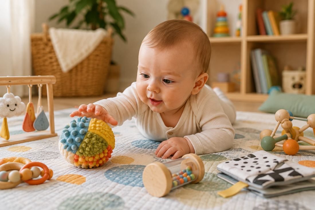 Les premières découvertes sensorielles de bébé : comment stimuler ses 5 sens ?