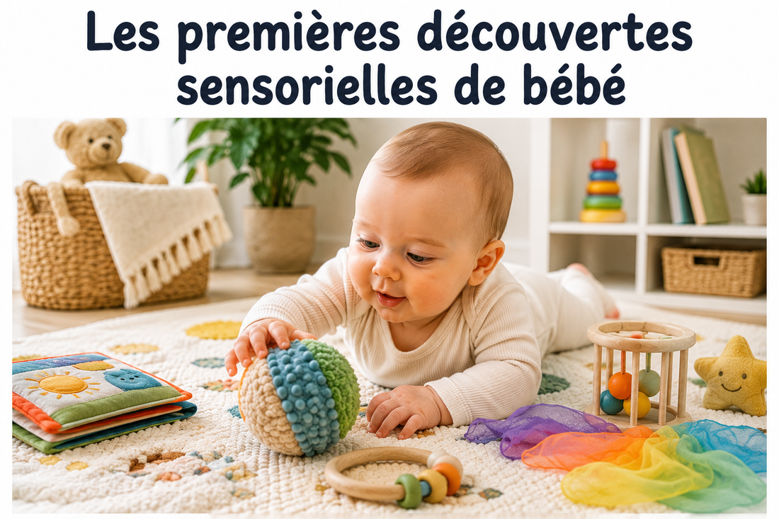 premieres decouvertes sensorielles de bebe