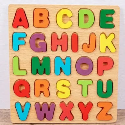 Puzzle Bois MontessoriToys Alphabet debout
