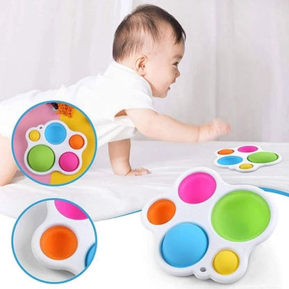 Jouet d'eveil PuzzleBoard Blanc multile