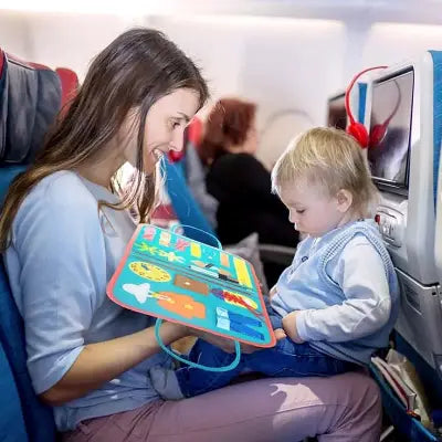 Tableau d'Activité Montessori-Planète avion