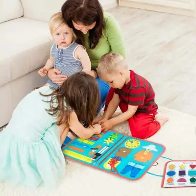Tableau d'Activité Montessori Planète famille