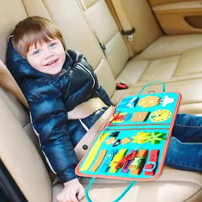 Tableau d'Activité Montessori Planète voiture