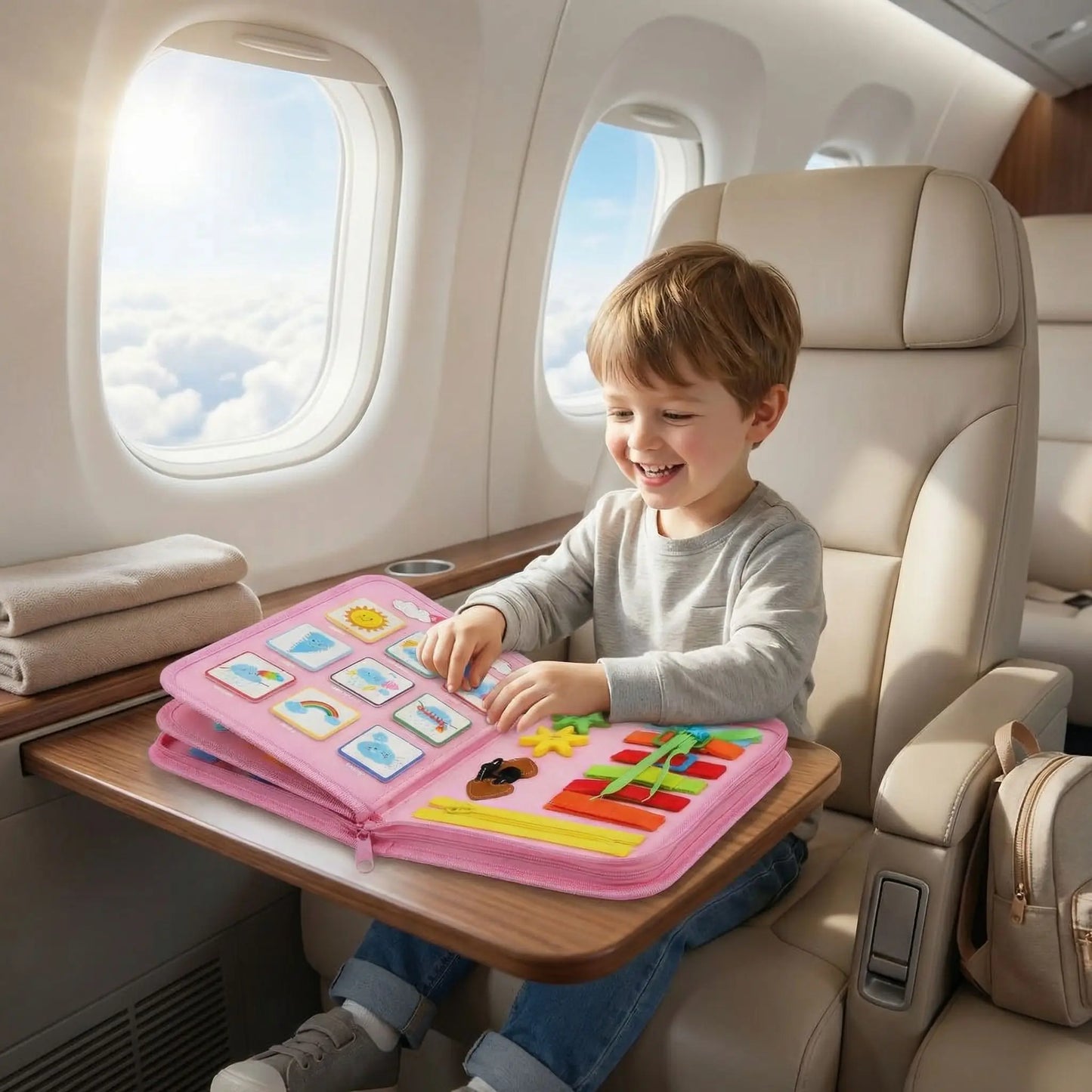 busy board licorne garcon avion