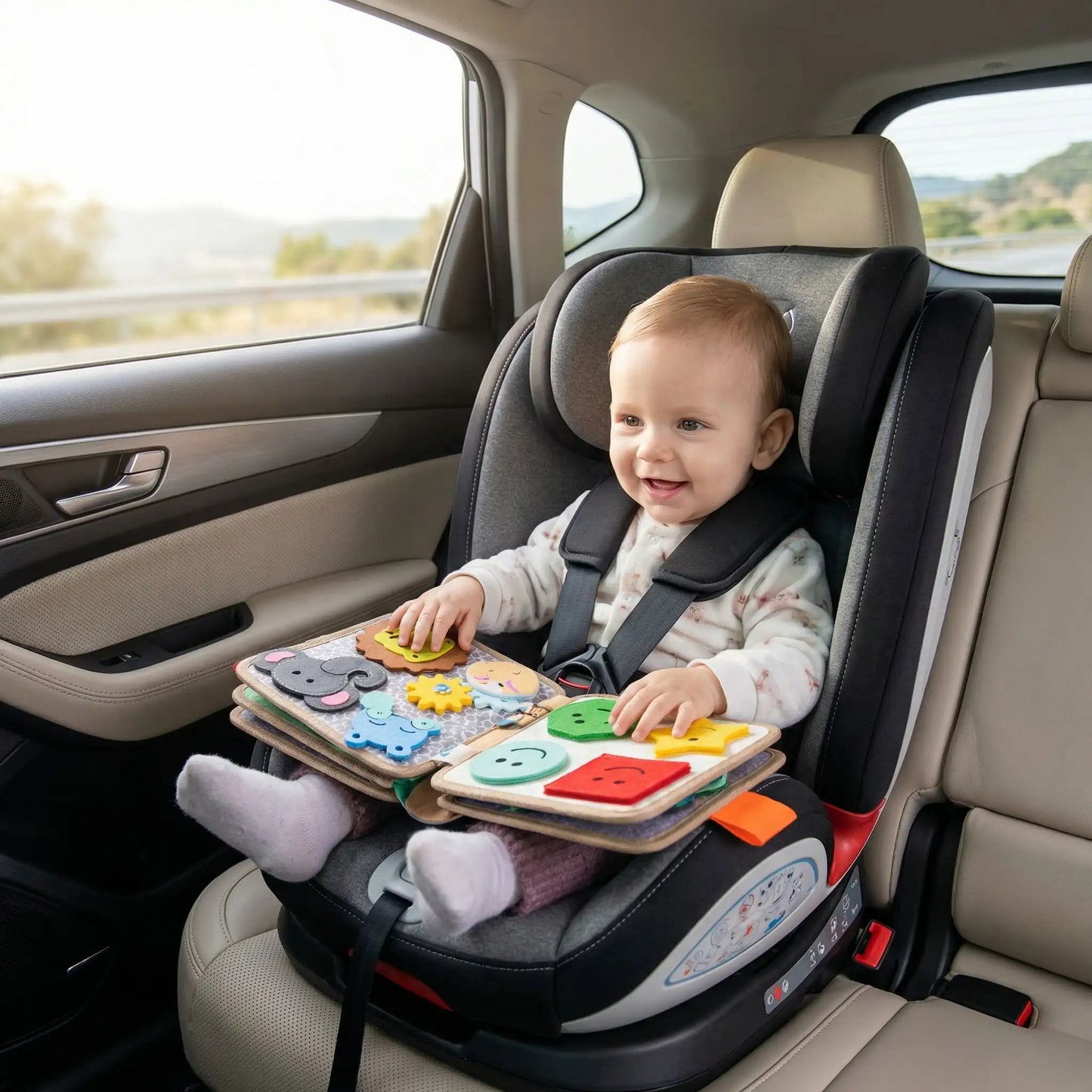 busy board animals bebe joue voiture