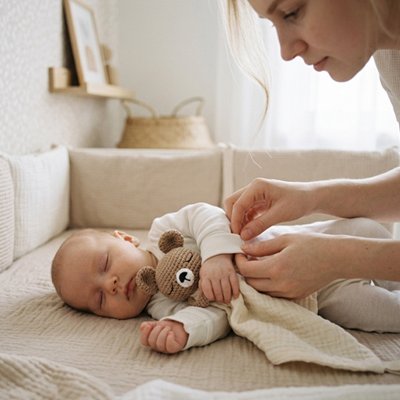 Doudou bebe maman rhabille bebe