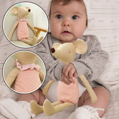 Doudou fille avec bebe