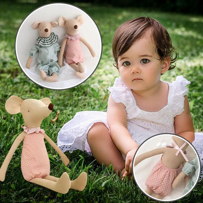 Doudou fille avec fillette