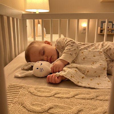 doudou lapin nuit paisible