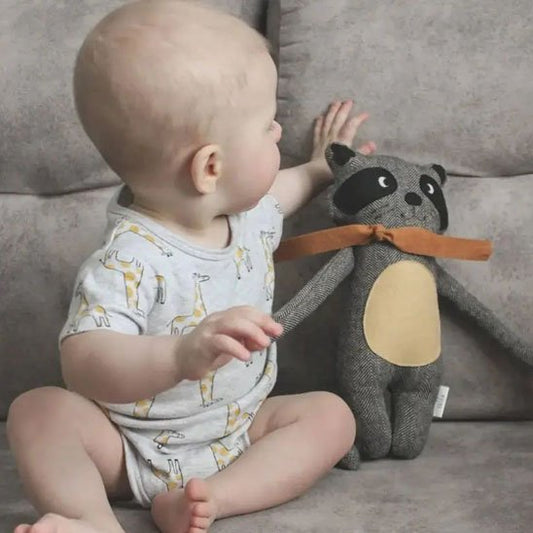 Doudou raton avec bebe