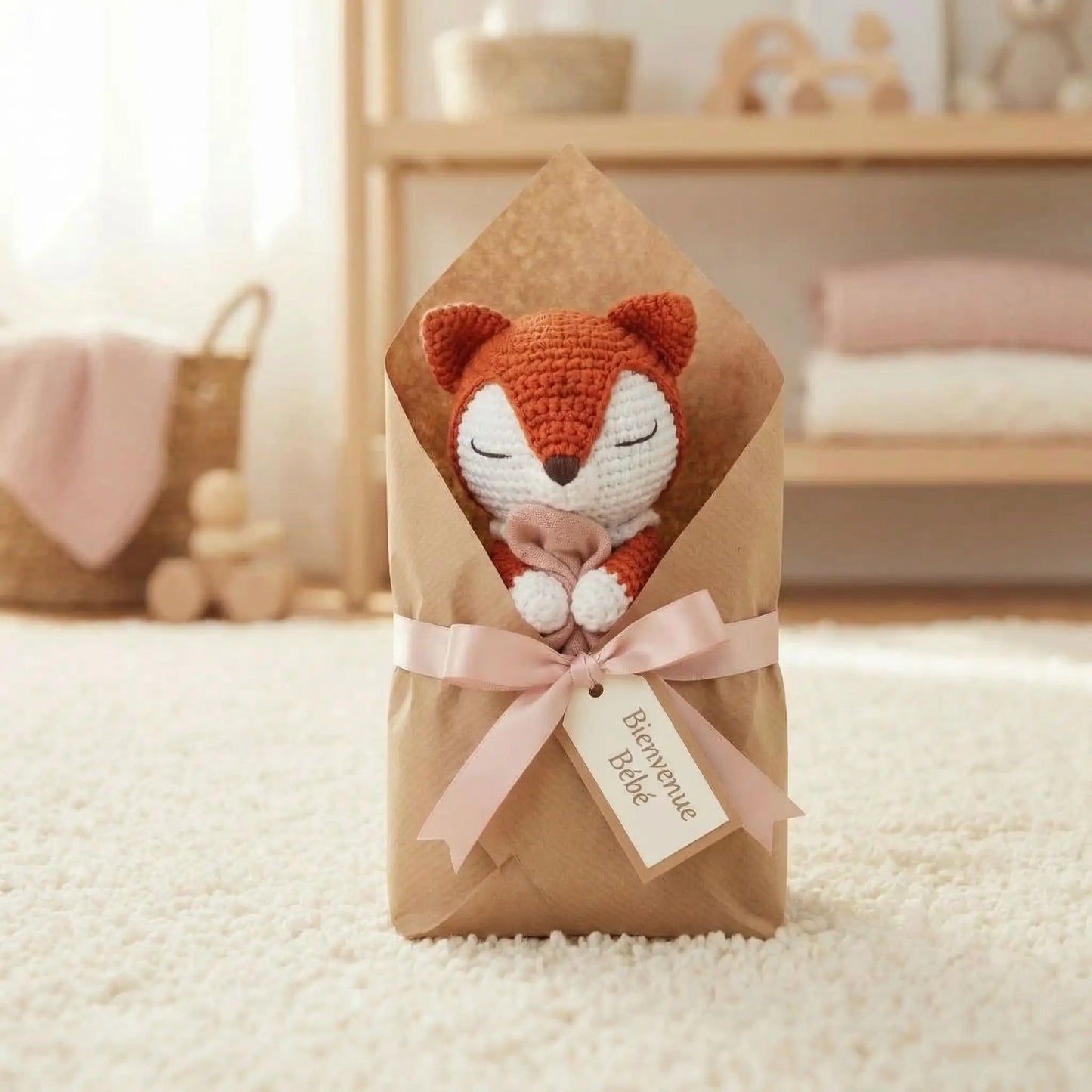 Doudou Renard | Tactile |  Roxie