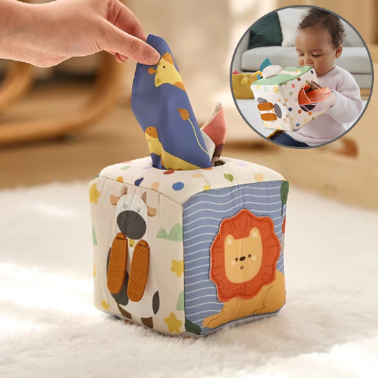 maman touche jouet bebe