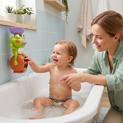 Jouet baignoire bebe essaie fontaine