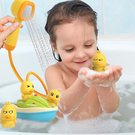 Jouet baignoire bebe​ joue avec canard