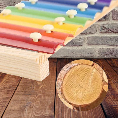jouet bois xylophone parquet