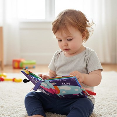 Livre bebe en tissus bebe lit
