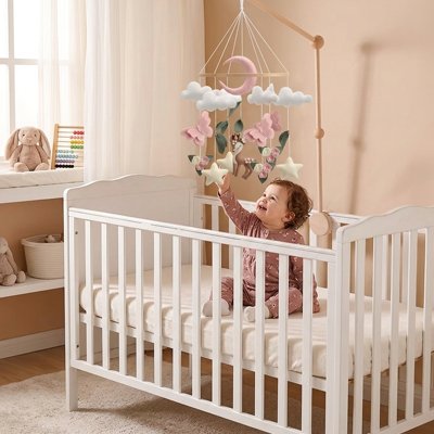 Mobile bébé bambi bebe girl attrape etoile