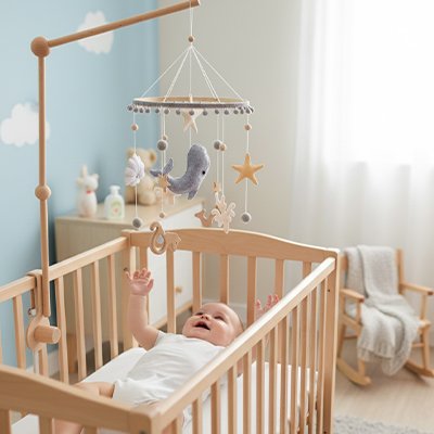 Mobile bebe ocean apprentissage