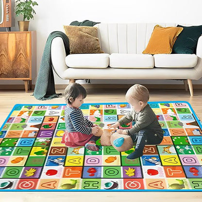 tapis d'éveil alphabet avec amis