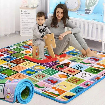 tapis d'éveil alphabet bebe avec maman