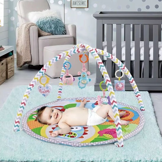 tapis d'éveil campagne bebesur dos