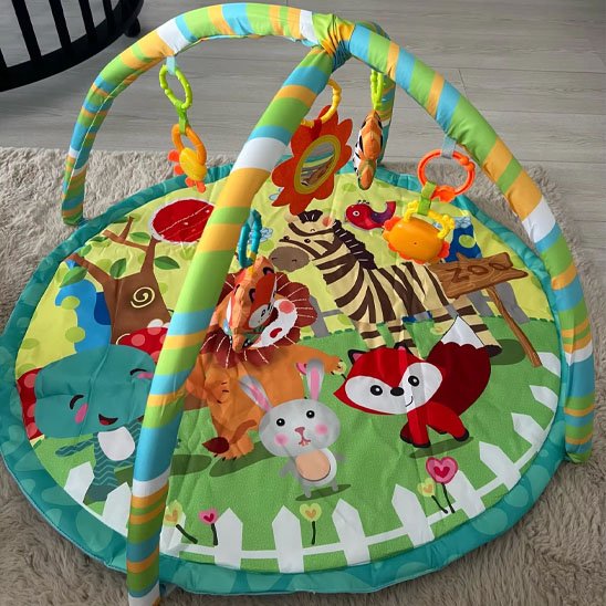 tapis d'éveil zoo presentation