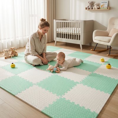 Tapis mousse puzzle développement motricité